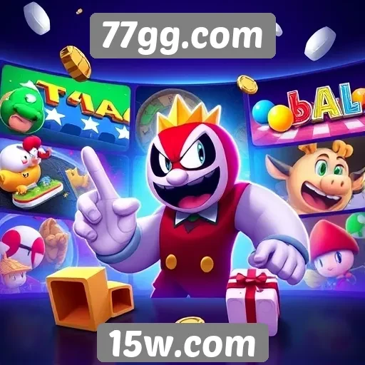 Variedade de jogos disponíveis em 77gg.com