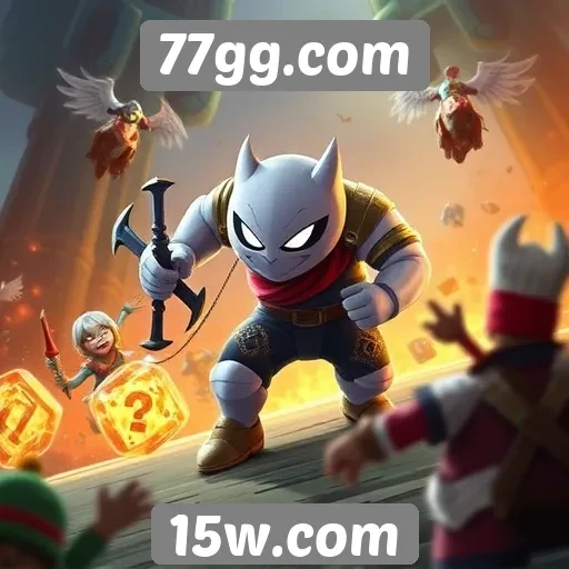 Exploração da biblioteca de jogos disponíveis no 77gg.com